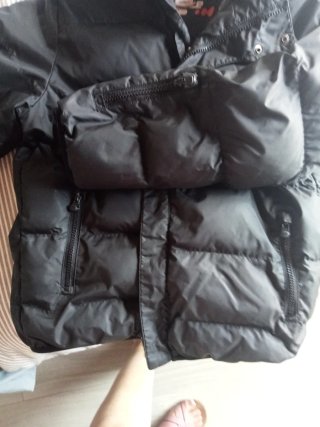 Chaquetón Quechua Negro. Talla 10