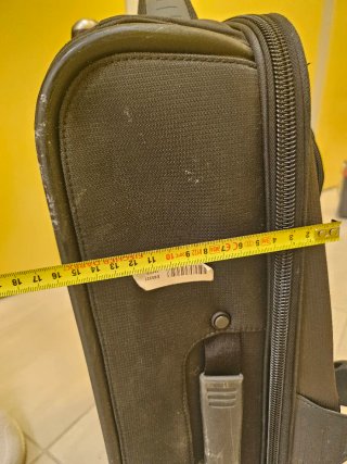 Maleta de cabina Eddie Bauer negra 52x15x33cm