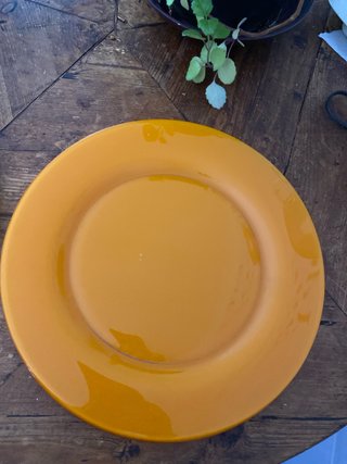 Platos de cristal de colores