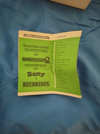 Bimbo Vision 2 - Caja y Diapositivas