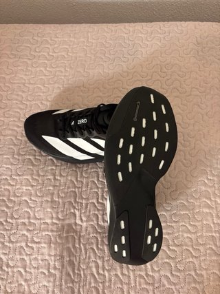 Adidas Adizero Evo SC Zapatillas Negras Blancas