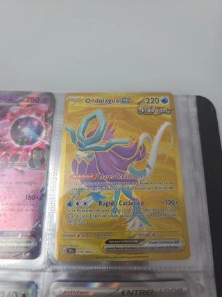 Ondulagua ex Carta Pokémon Dorada