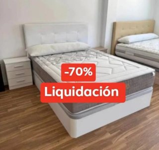Canapé y Colchón -70% Liquidación