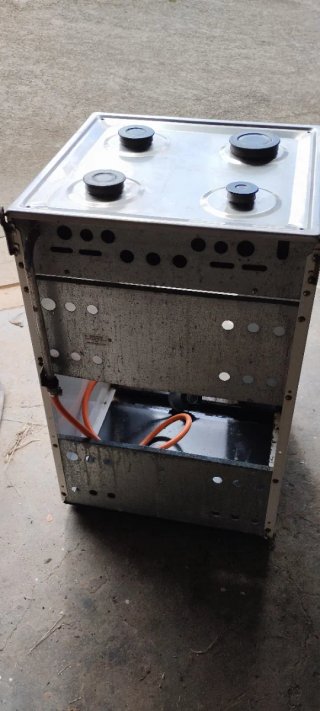Cocina de gas butano