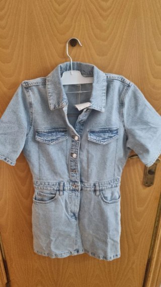 Vestido tejano Mango