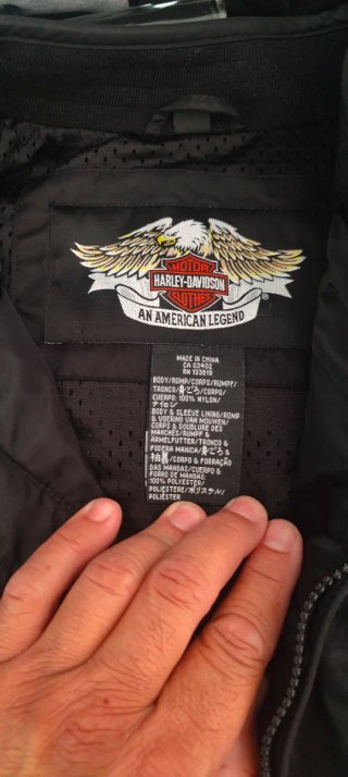 Chaqueta Bomber Harley-Davidson Skull Bordado