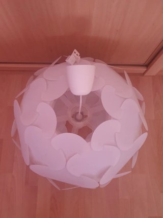 Lámpara colgante plástico IKEA