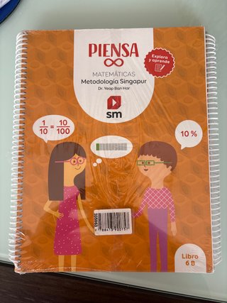 Libros Matemáticas Singapur 6 primaria