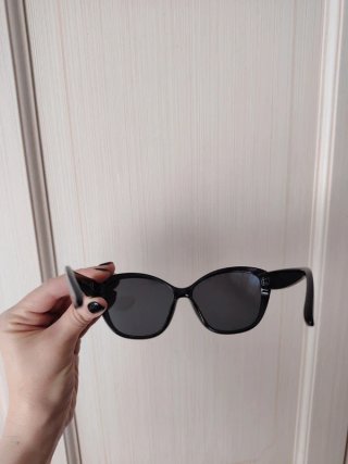Occhiali da sole vintage neri
