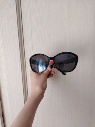 Occhiali da sole vintage neri