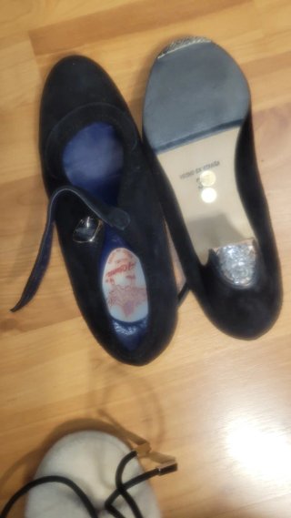 Zapatos de baile español negros