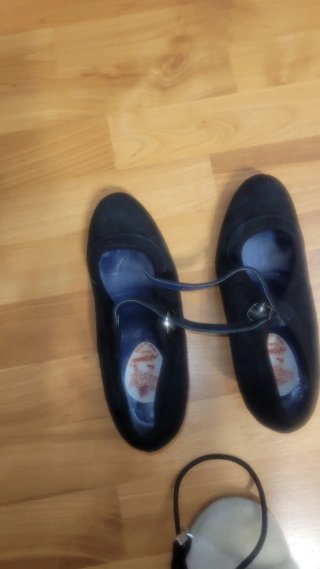 Zapatos de baile español negros
