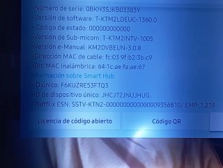 Samsung Smart TV 65 pulgadas