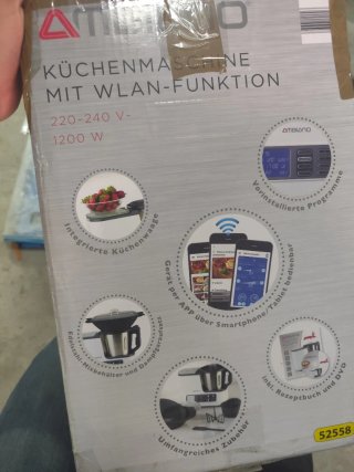 Thermomix Robot Cocina Ambiano WiFi Nuevo