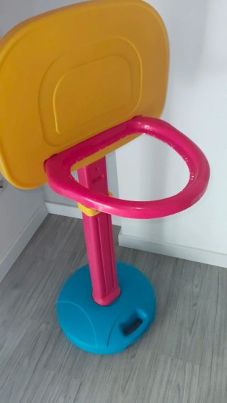 Canasta Baloncesto Infantil Ajustable Sin red