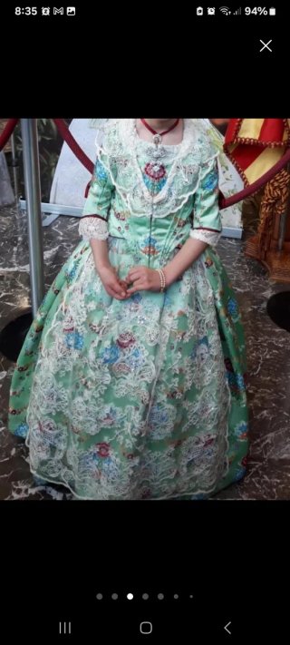 Traje completo Fallera Niña 4-7 años