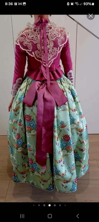 Traje completo Fallera Niña 4-7 años