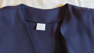 Casaca azul marino talla 54