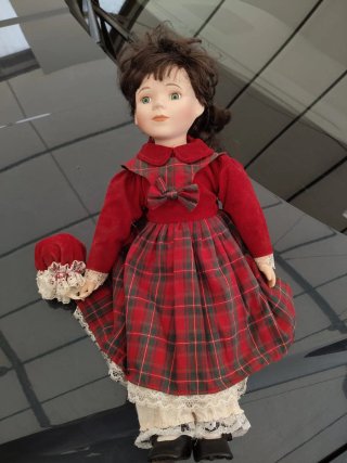 Muñeca de Porcelana Vintage