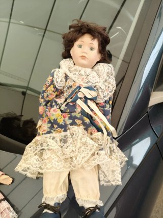 Muñeca de Porcelana Vintage