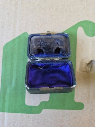 Caja antigua joyeria pequeña