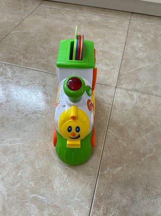 Tren interactivo para bebes