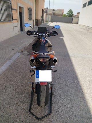 KTM 990 Supermoto 2008 Negra/Naranja