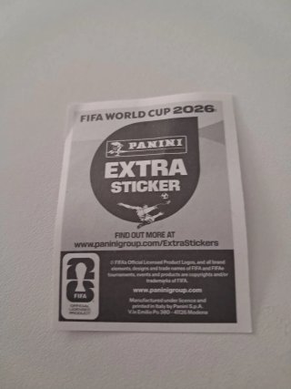 Cromo Federico Valverde Extra Sticker