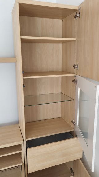 Conjunto Mueble TV , vitrina Besta Vara de IKEA
