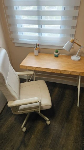 Escritorio Ikea Madera Clara
