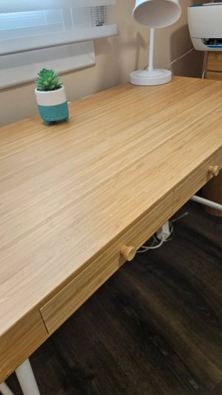 Escritorio Ikea Madera Clara