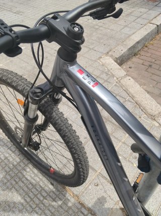 Bicicleta de Montaña Gris