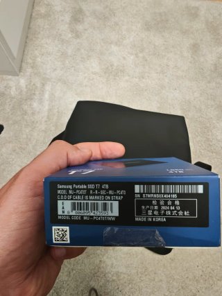 Samsung T7 4TB SSD Portátil Nuevo
