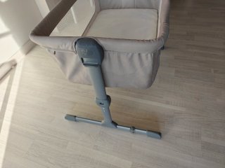 Cuna colecho Chicco gris