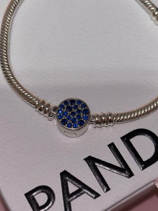 Conjunto Pandora Corazón y Cruz Azul