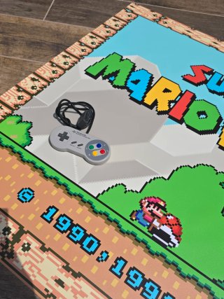 Super Mario World Poster PVC