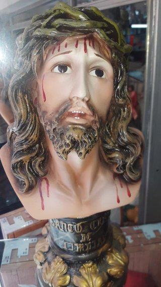 Busto Cristo con Corona de Espinas
