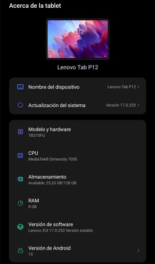 Tablet Lenovo P12