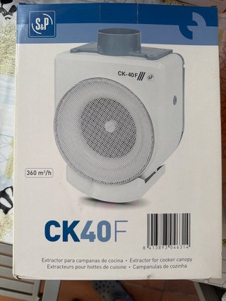 Extractor S&P CK40F Nuevo