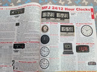 Catálogo de MFJ del 2018