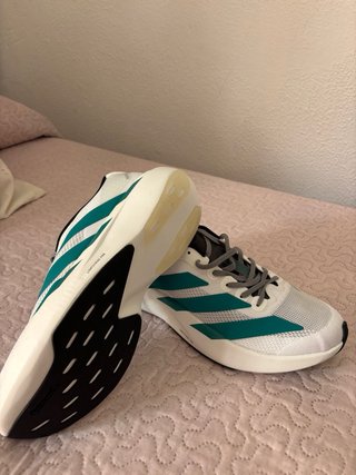 Zapatillas Adidas Adizero Running Blancas/Verdes