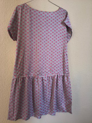 Vestido corto Pepita Pérez estrellas