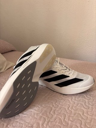 Zapatillas Adidas Adizero Negras y Blancas