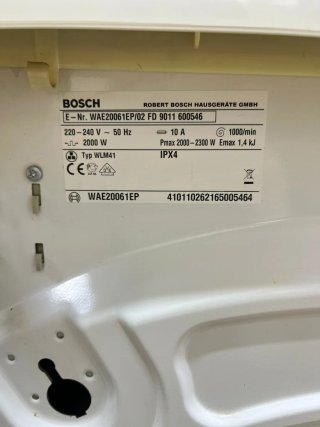Lavadora Bosch Maxx 7