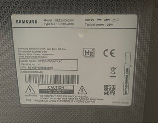 Televisión Samsung 32 Negra