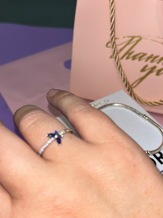 Conjunto Vida con Joyas Mariposa y Abalorio