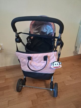 Carrito Muñecas Silver Cross Rosa