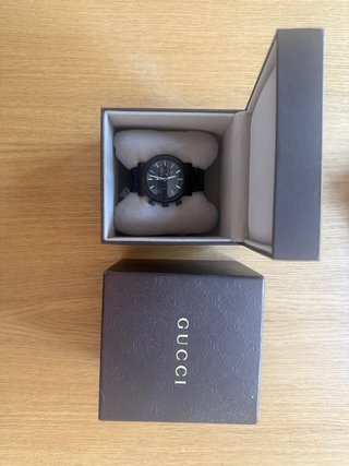 Orologio Gucci G Chrono 44 Nero da Uomo