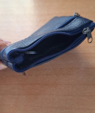 Monedero/Cartera Azul Marino