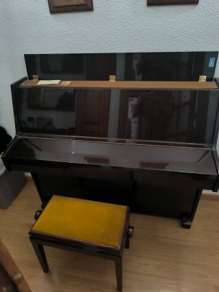 Piano de pared Young Chang Caoba